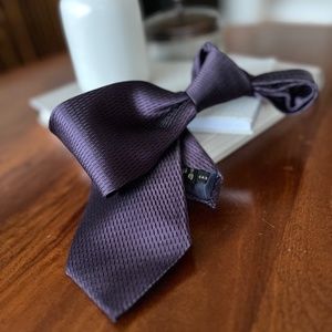 Ermenegildo Zegna Purple Tie